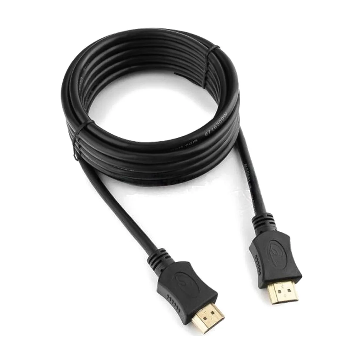 Кабель Cablexpert HDMI CC-HDMI4L-10, 19M/19M, v2.0, серия Light, позол.разъемы, экран, 3м, черный, пакет