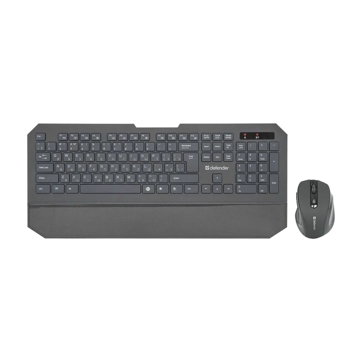 Комплект клавиатура+мышь Defender Berkeley C-925 беспроводной, USB, 1600 DPI, чёрный