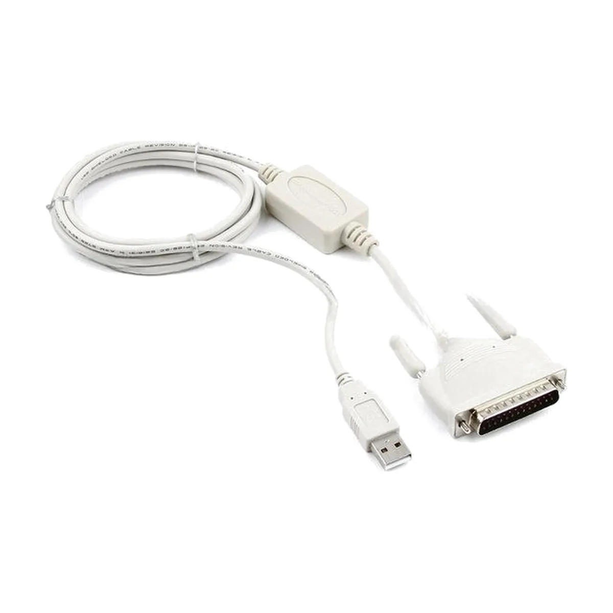 Переходник Gembird Переходник с USB DB25M/AM 1.8m блистер