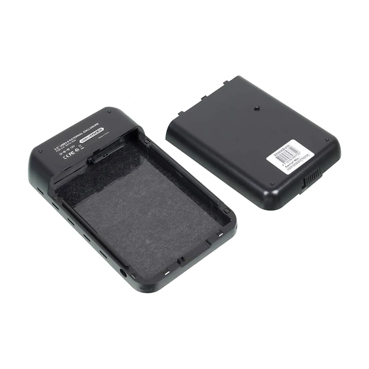 Внешний корпус для HDD AgeStar 3UB3A8-6G SATA II пластик/алюминий черный 3.5"