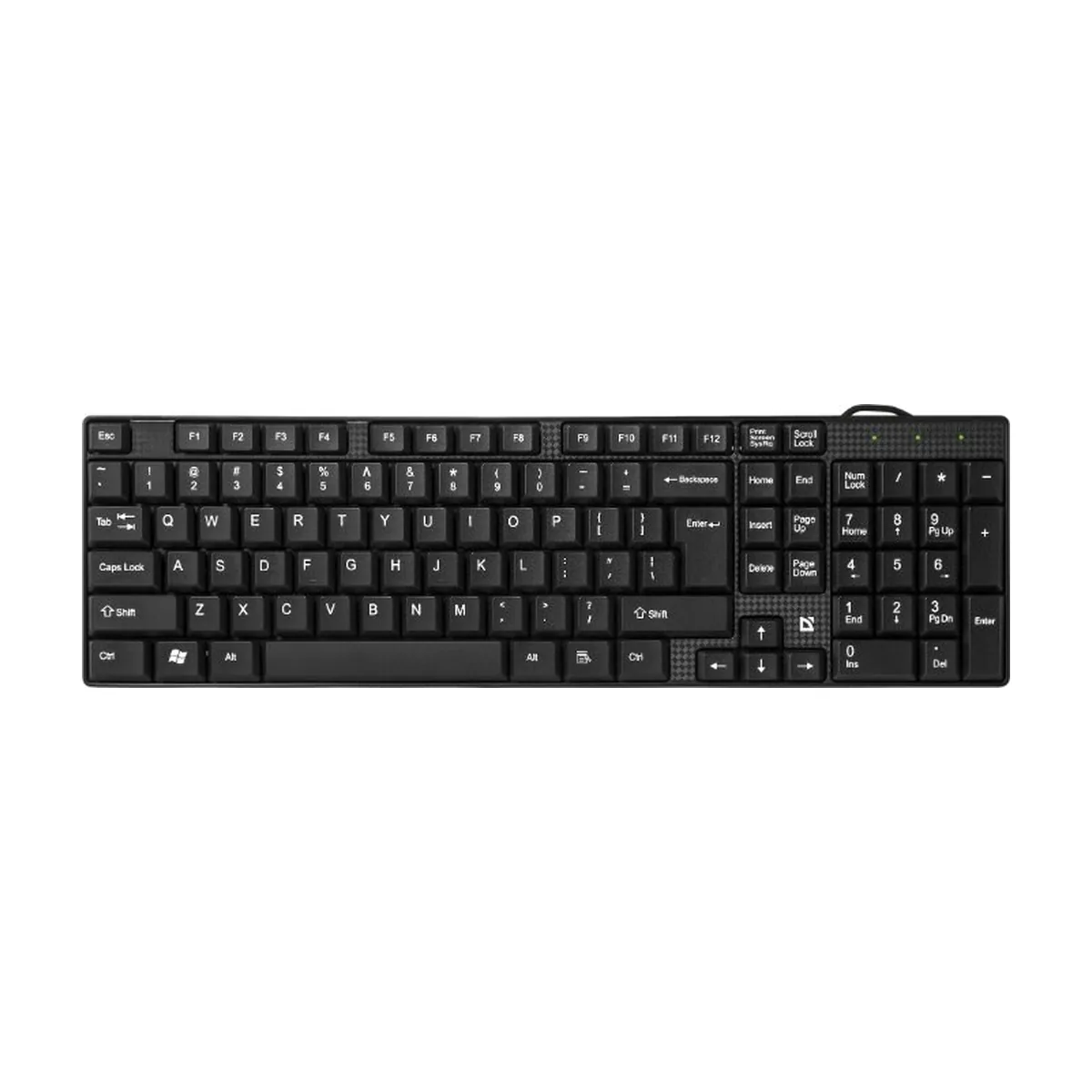 Клавиатура проводная Defender Accent SB-720, USB, черный
