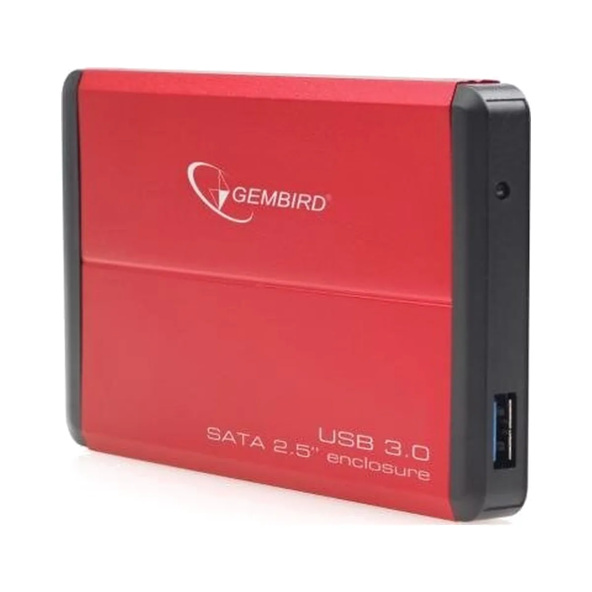 Внешний корпус 2.5" Gembird EE2-U3S-2, красный, USB 3.0, SATA