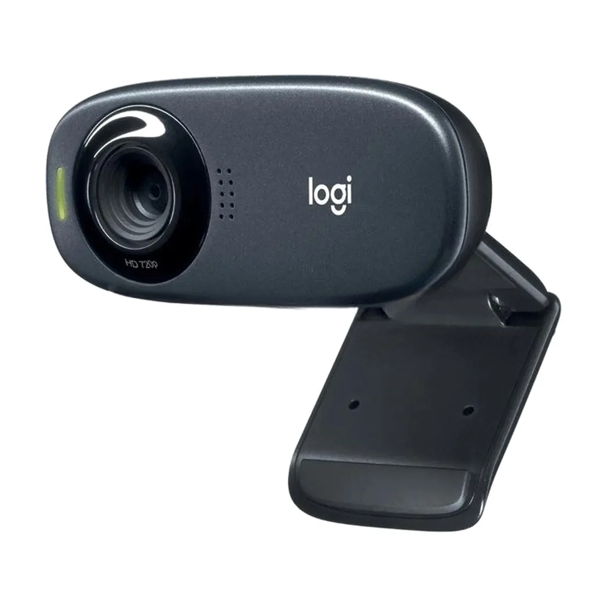 Веб-камера Logitech C310 HD 1280x720, 30 кадр/с, USB Type-A, микрофон (шумоподавление), автоосвещение, универсальное крепление