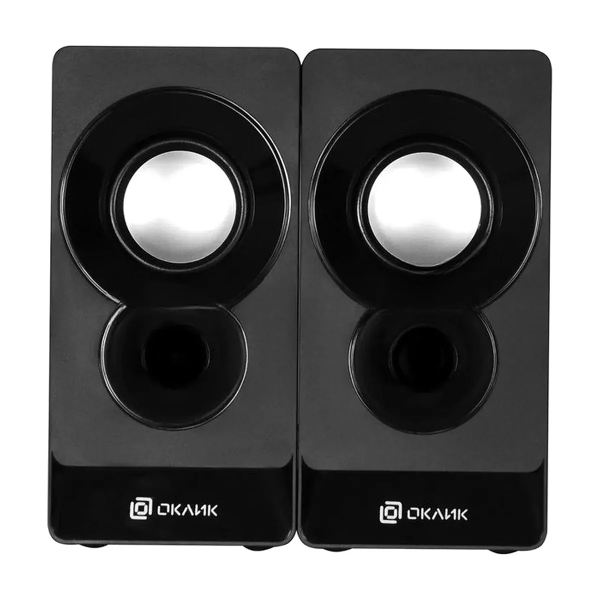 Акустическая система Oklick OK-165 2.0 черный 6Вт