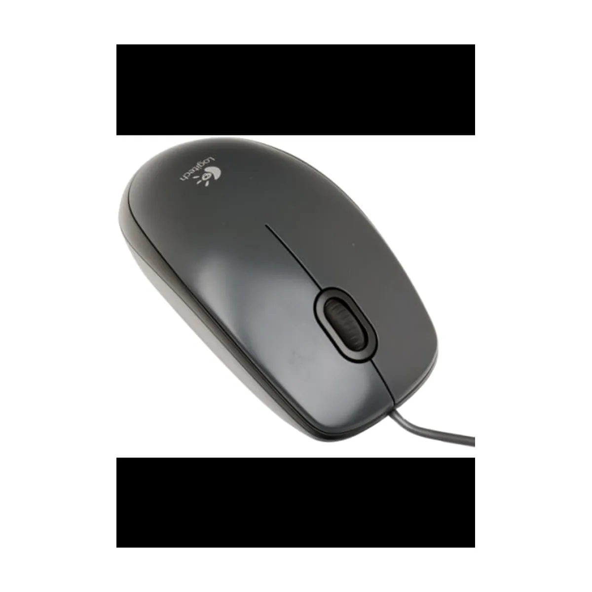 Мышь проводная Logitech M100/100R DARK/GREY (темно-серая/черная), 1000 dpi, USB, кнопки - 3
