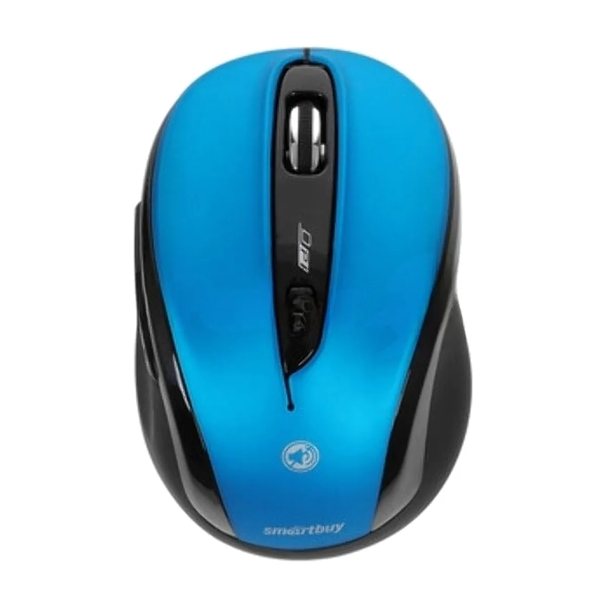 Мышь беспроводная беззвучная Smartbuy 612AG синяя, Blue LED SBM-612AG-BK