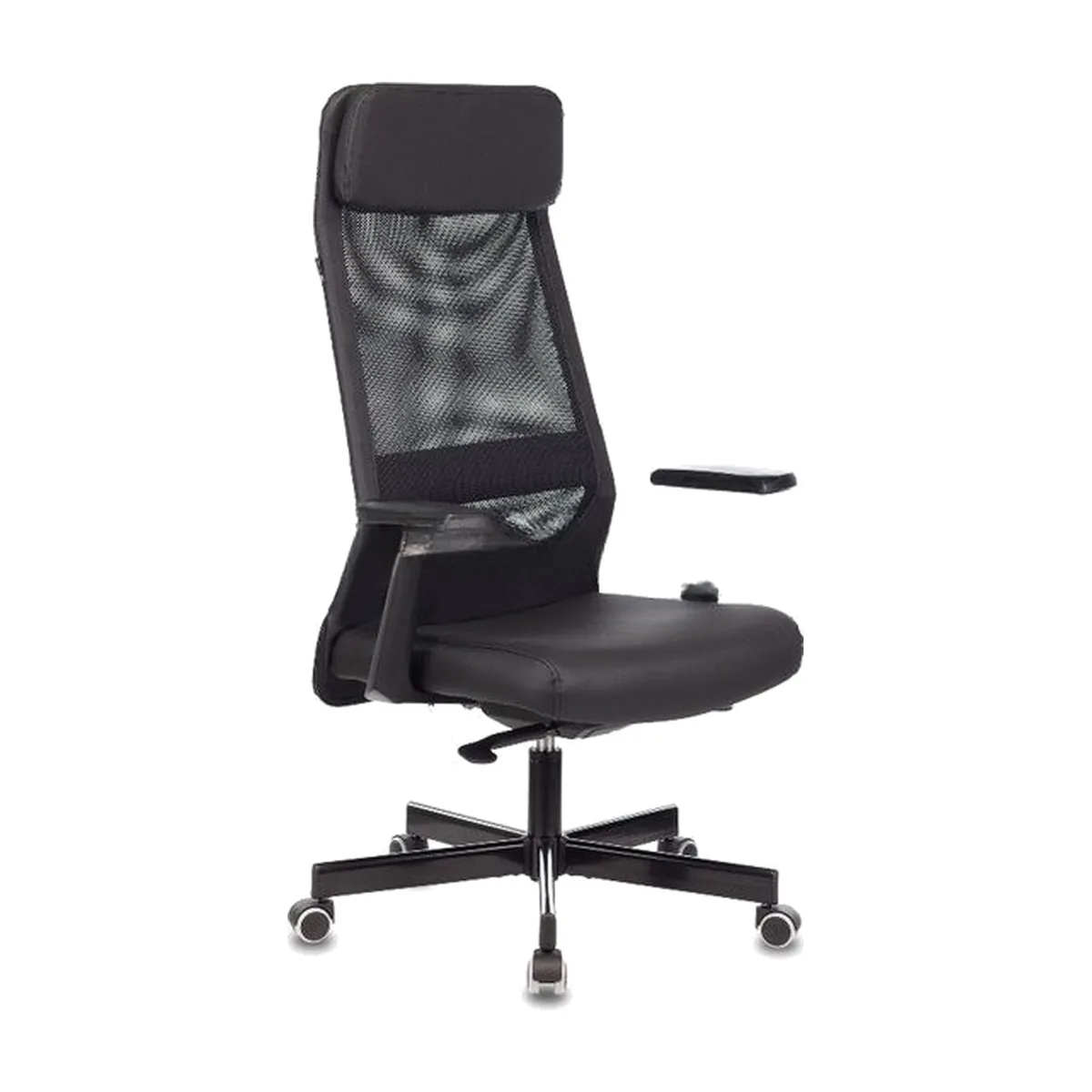 Кресло Бюрократ T-995/BLACK TW-01 черный, экокожа