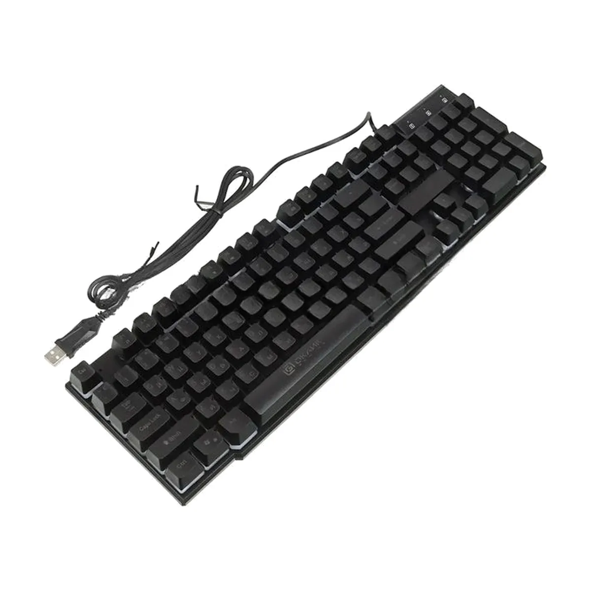 Клавиатура проводная Oklick 780G SLAYER, USB, черный