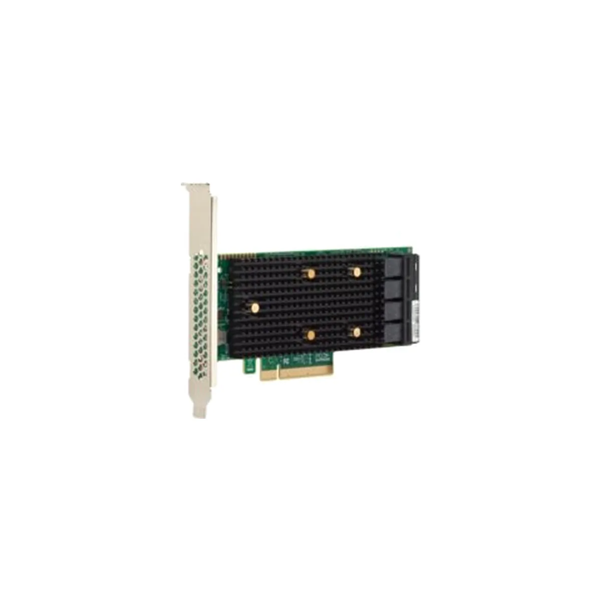 Адаптер HBA SAS 9400-16i SGL (05-50008-00), PCIe 3.1 x8 LP, Tri-Mode SAS/SATA/NVMe 12G HBA, 16port(2*int SFF8643), 3416 IOC