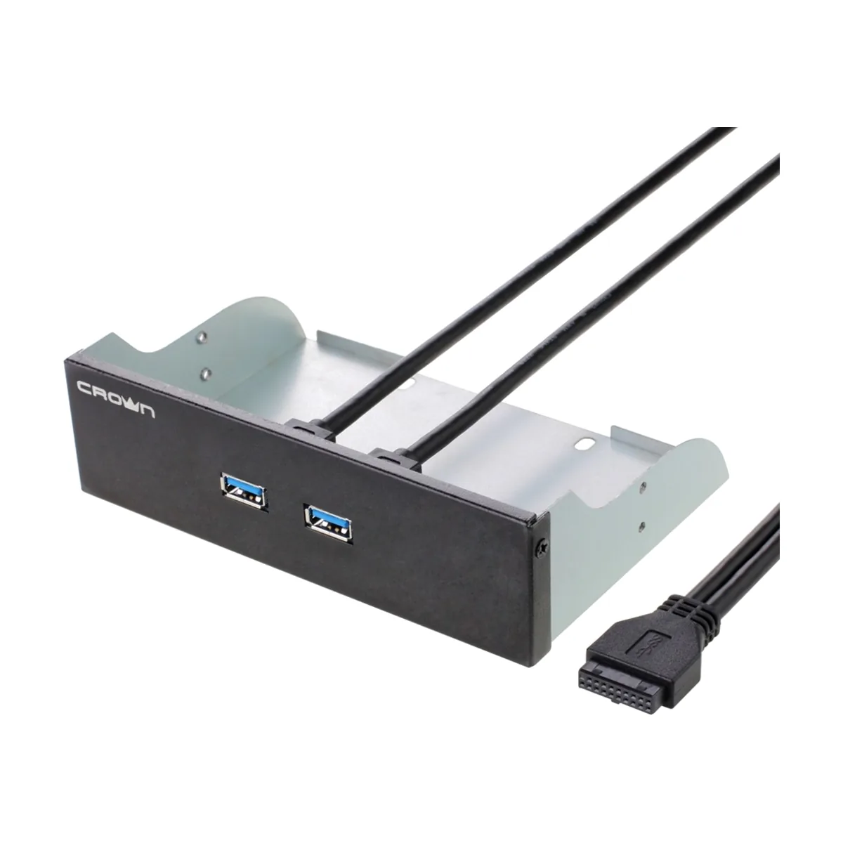 Панель CMU3-20 с двумя портами USB 3.0 в слот 5.25 компьютерного корпуса