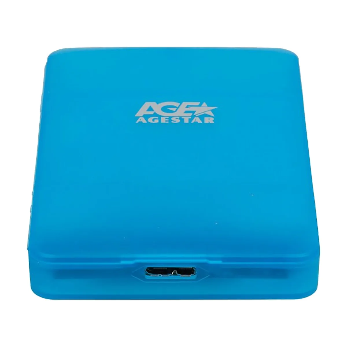 Внешний корпус для HDD/SSD AgeStar 3UBCP3 SATA пластик синий 2.5"