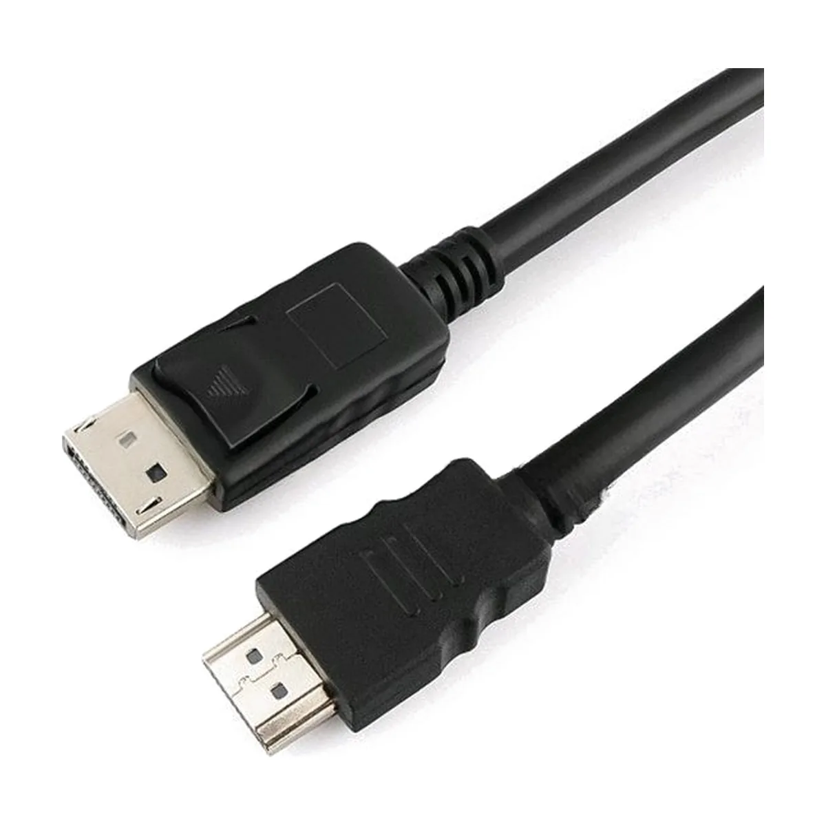 Кабель Cablexpert DisplayPort->HDMI, 7.5м, 20M/19M, черный, экран, пакет 