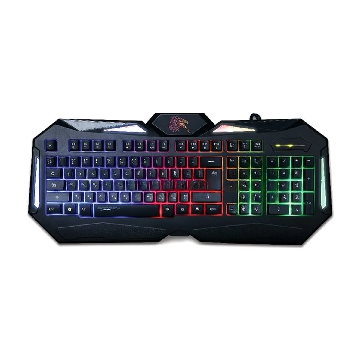 Клавиатура Qumo Dragon War Spirit проводная, USB Type-A, чёрный