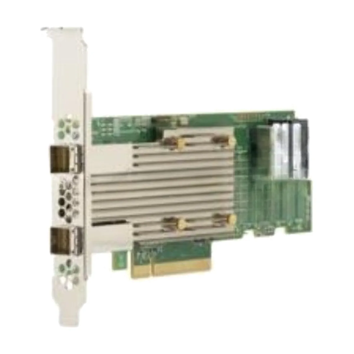 Контроллер LSI SAS 9400-8i8e SGL (05-50031-02), PCIe 3.1 x8 LP, Tri-Mode SAS/SATA/NVMe 12G HBA, 16port(2*int SFF8643+2*ext SFF8644), 3516 IOC