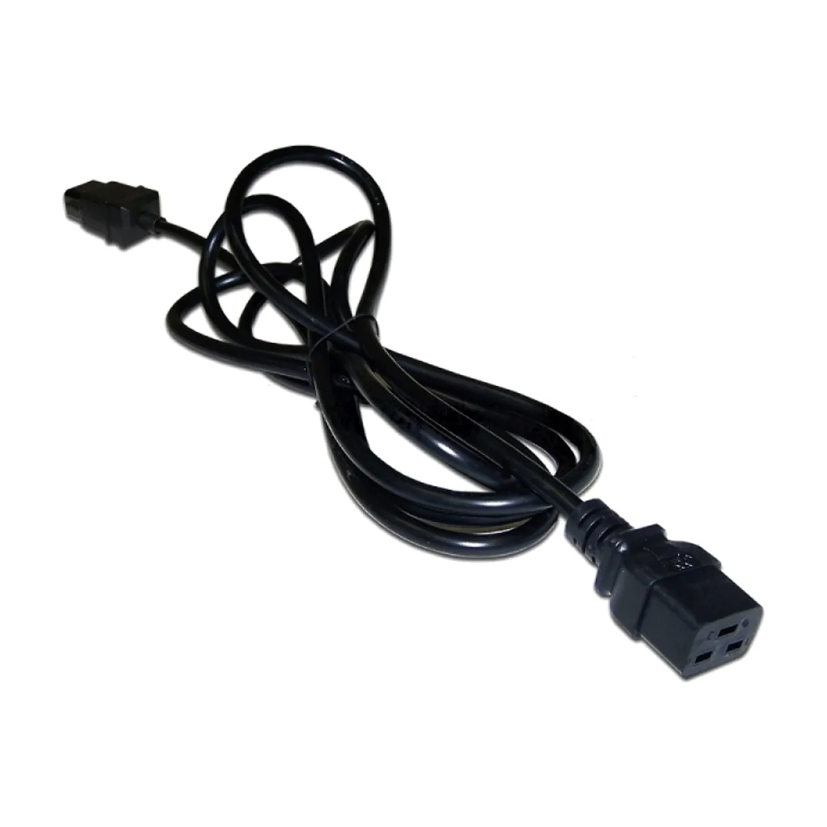 Шнур питания Lanmaster C19 C20 LAN-PP19/20-16A-5.0 (упак.:1шт) 1м