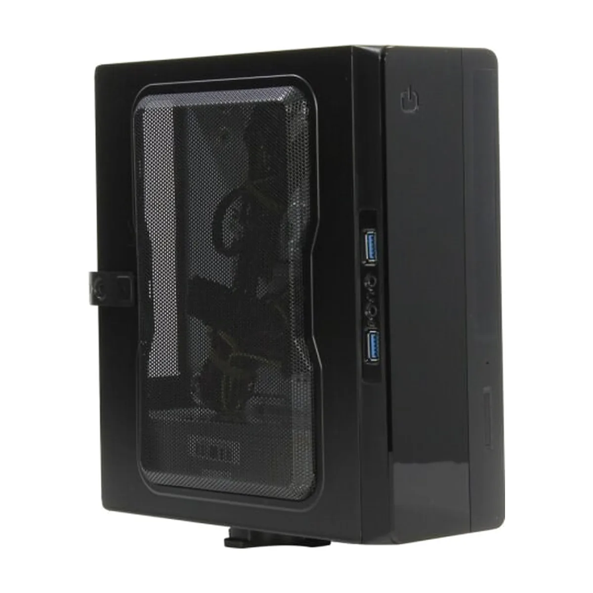 Блок питания PowerMan PM-200ATX, 200Вт, ITX, 40мм, немодульный, серебристый