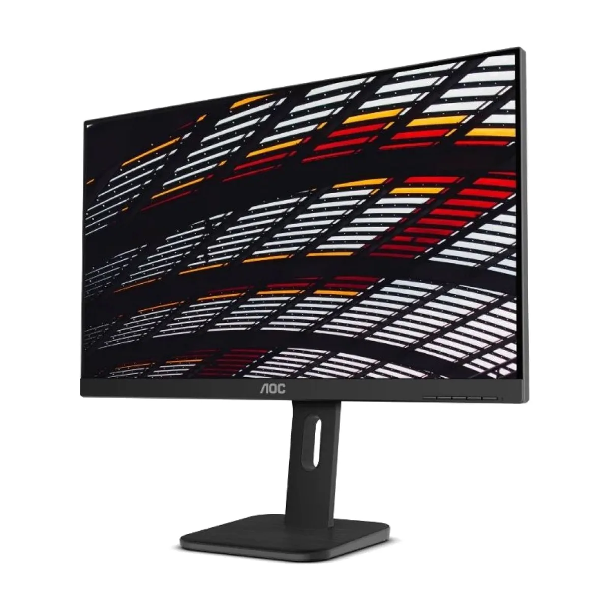 Монитор 23.8" AOC 24P1 IPS 1920x1080, 76 Гц, 5 мс, 16:9, 250 кд/м², HDMI, DisplayPort, DVI-D, VGA, Flicker Free, Low Blue Light, черный