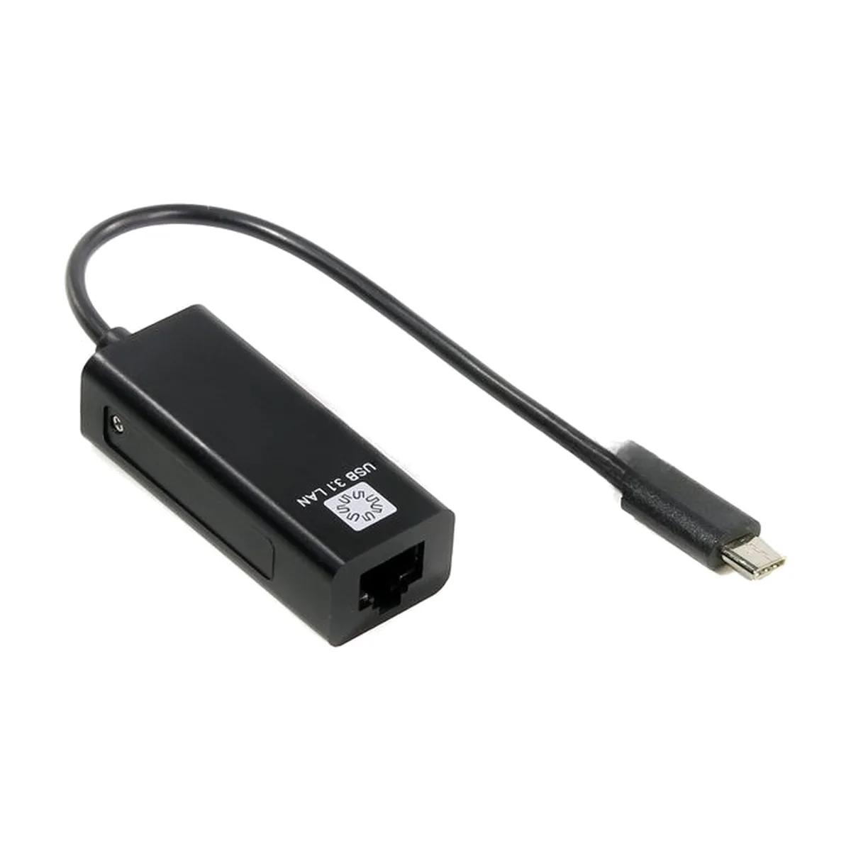 Кабель-адаптер 5bites UA3C-45-08BK USB3.1, RJ45 100MB, черный