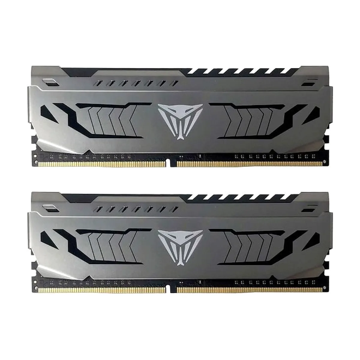 Оперативная память Patriot Viper Steel, DDR4, 32GB (2x16 GB), 3200 MHz, CL16, DIMM, радиатор, черный