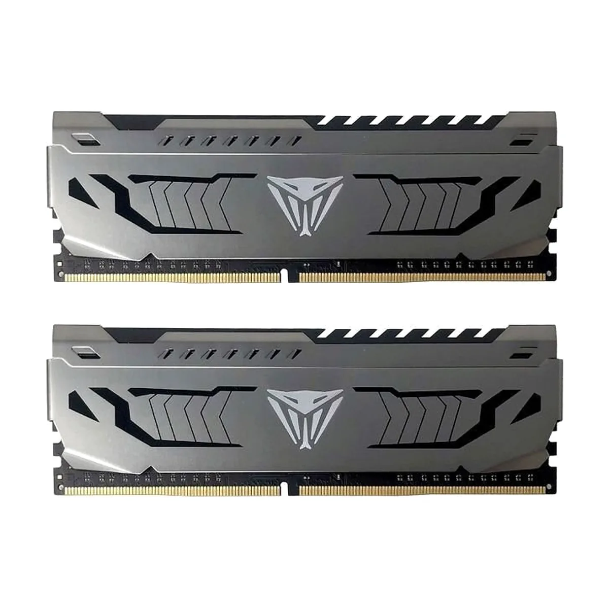 Оперативная память Patriot Viper Steel, DDR4, 8GB, 3200MHz, CL16, DIMM, с радиатором, черный