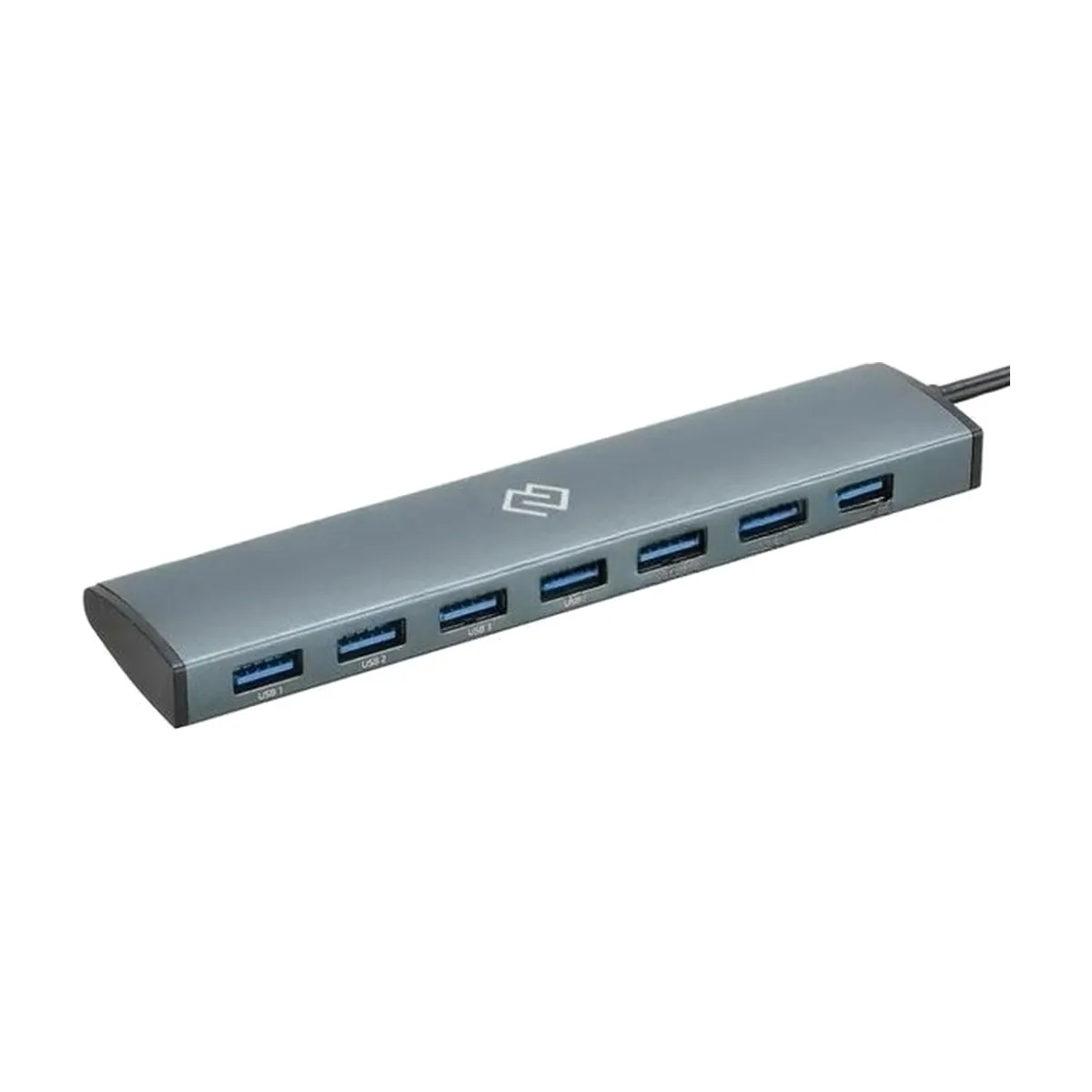 USB-концентратор Digma HUB-7U3.0-UC-G, USB-C, USB 3.0 7 портов, USB Type-C