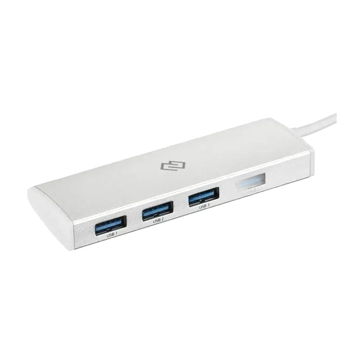 USB-концентратор Digma HUB-4U3.0-UC-S, USB-C, USB 3.0 4 порта, USB