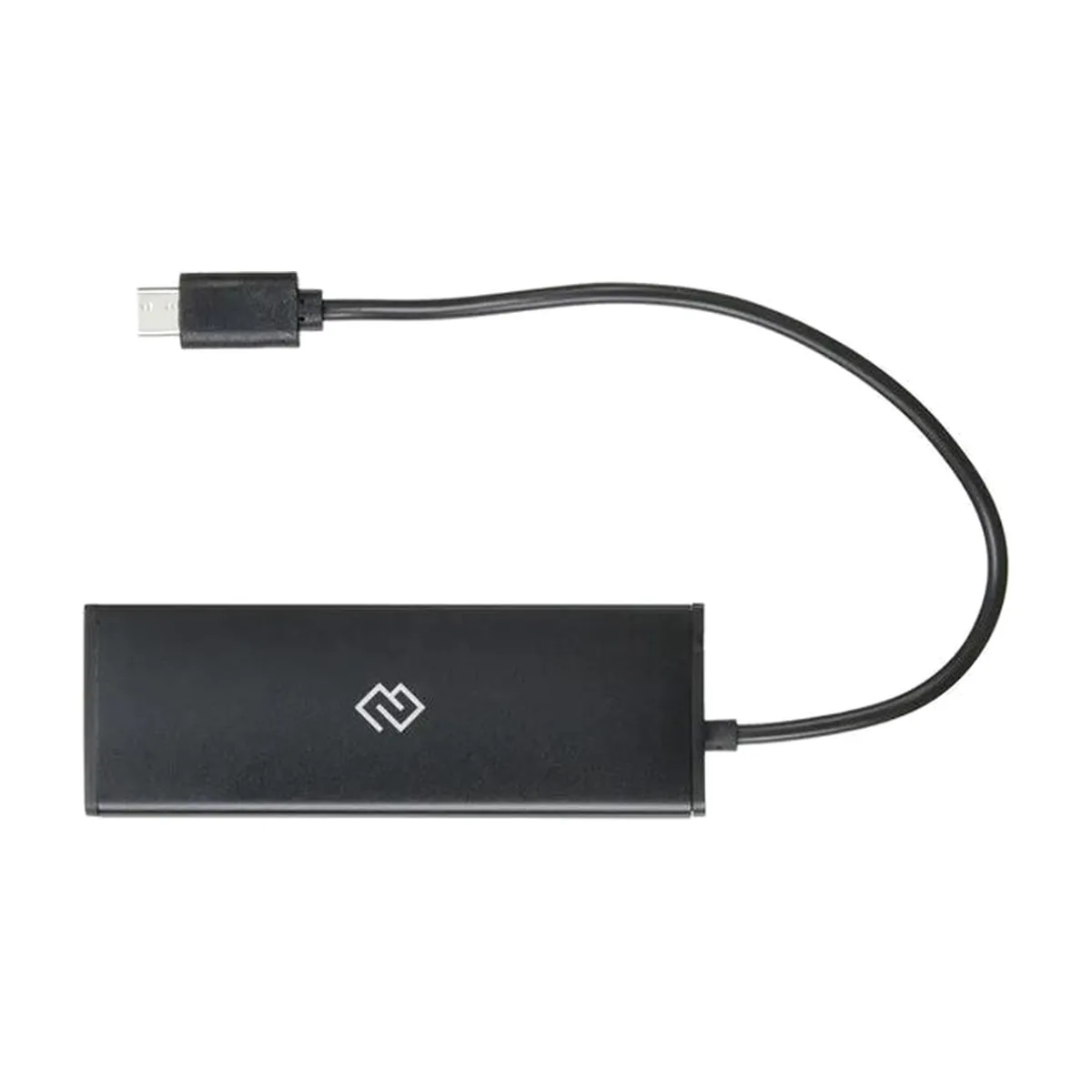 USB-концентратор Digma HUB-4U2.0-UC-B, USB-C, USB 2.0 4 порта, USB