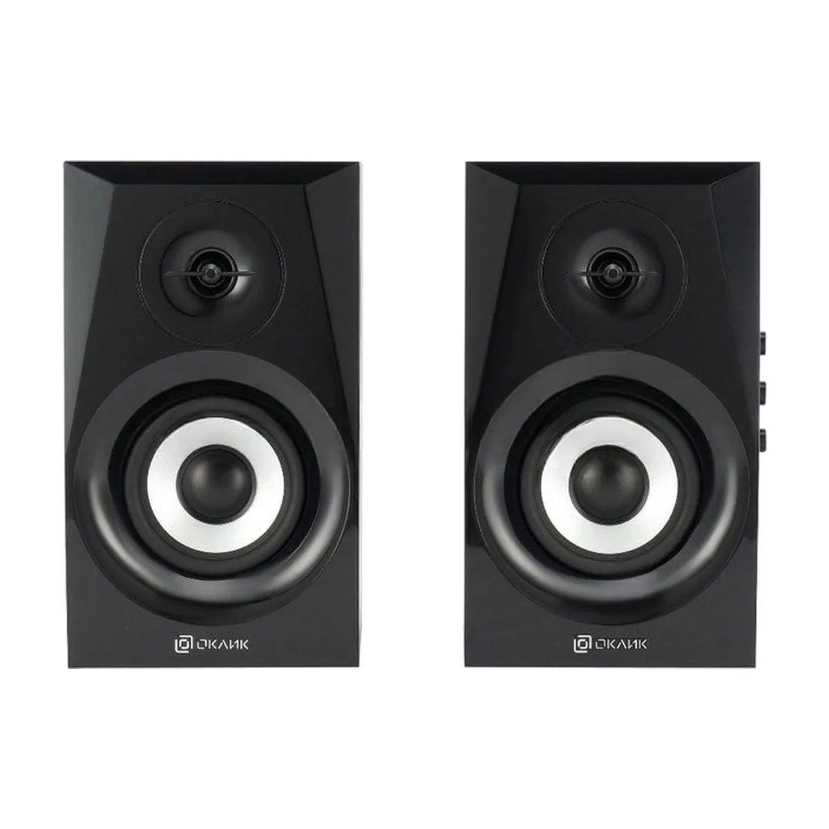 Акустическая система Oklick OK-166 BT 2.0 черный 40Вт