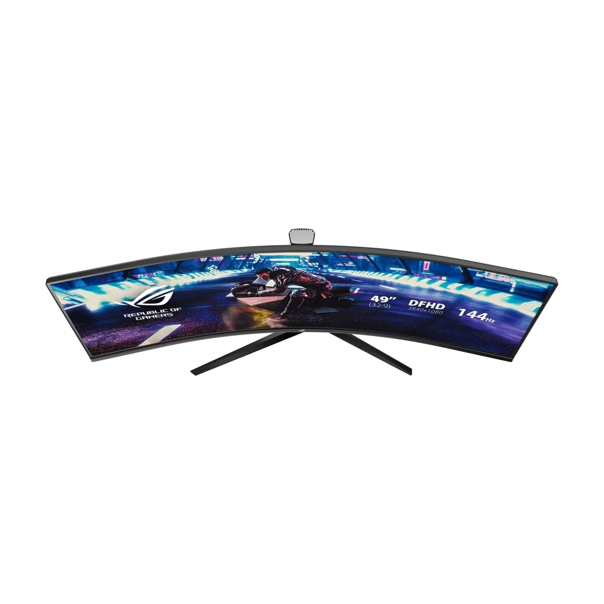 Монитор 49" ASUS ROG Strix XG49VQ VA 3840x1080, 144 Гц, 4 мс, 32:9, 450 кд/м², 2xHDMI, DisplayPort, изогнутый экран, Flicker Free, Low Blue Light, черный