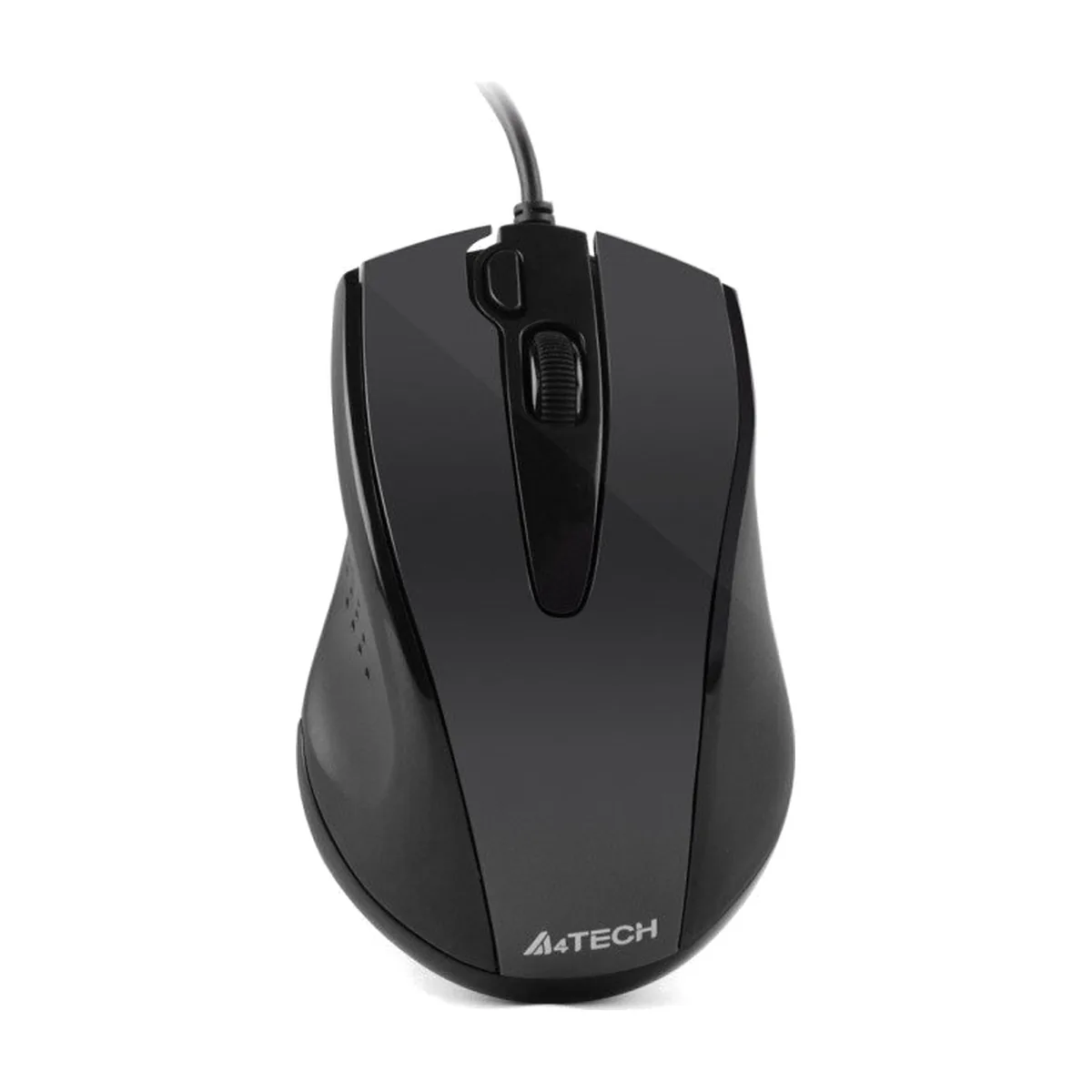 Мышь проводная A4Tech N-500FS черный, 1000 dpi, USB Type-A, кнопки - 4