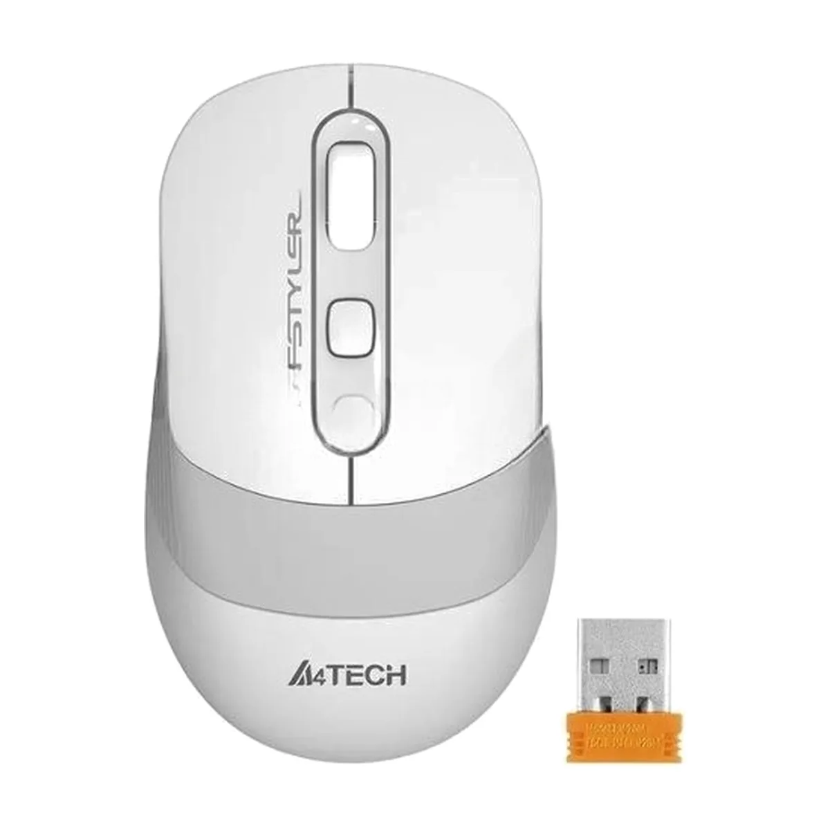 Мышь беспроводная A4Tech Fstyler FG10 белый, 2000 dpi, USB, радиоканал, кнопки - 4