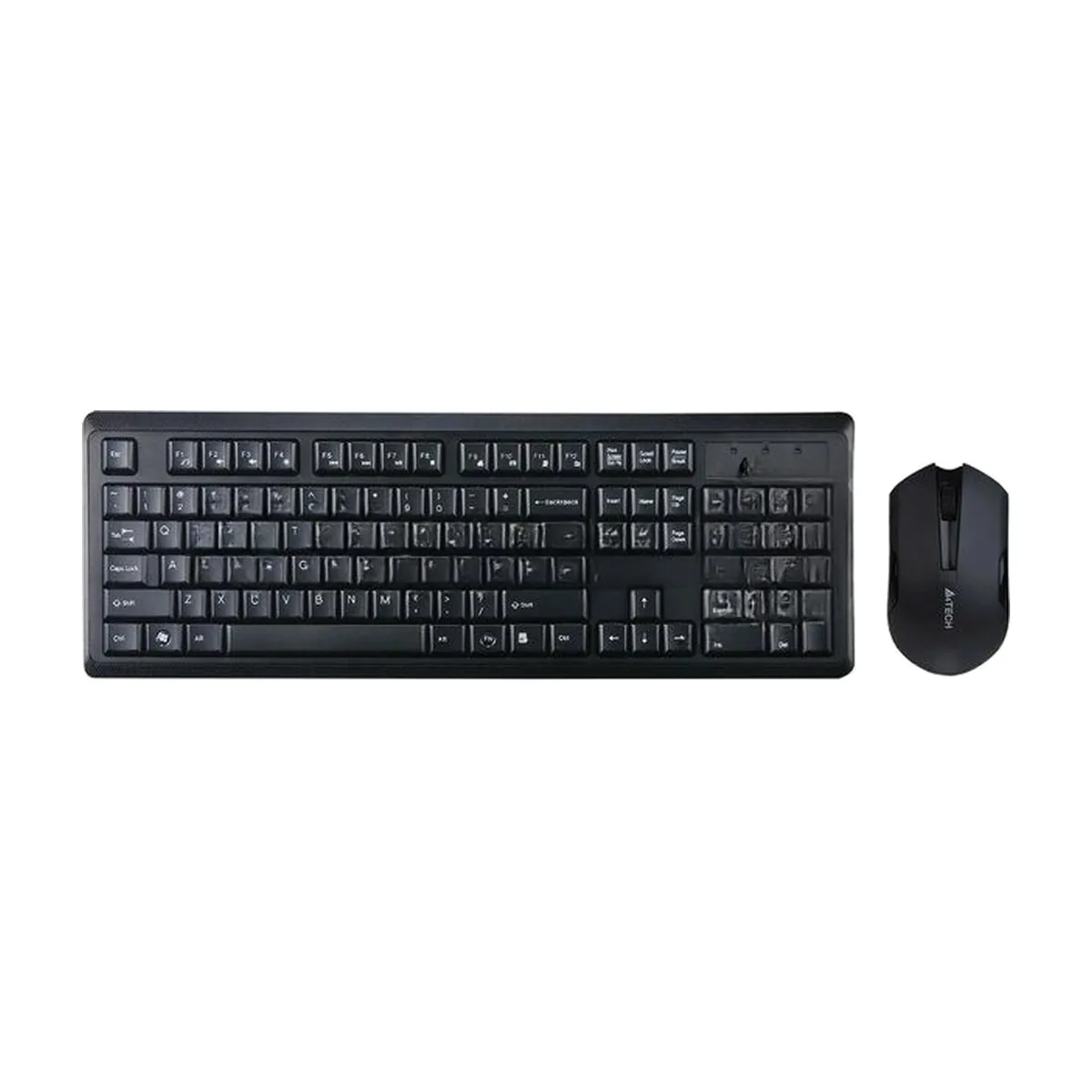 Комплект клавиатура+мышь A4Tech 4200N беспроводной, USB, 1000 DPI, чёрный