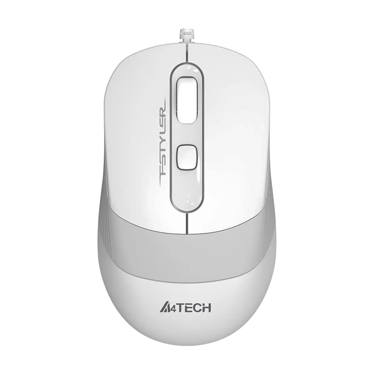 Мышь проводная A4Tech Fstyler FM10 белый, 1600 dpi, USB Type-A, кнопки - 4