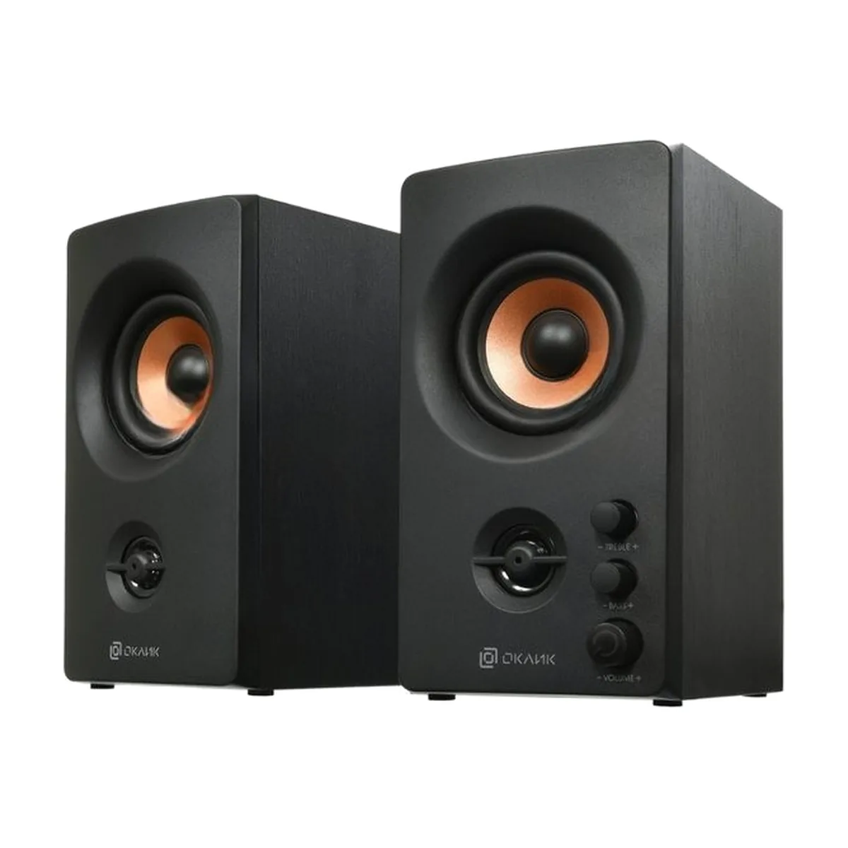 Акустическая система Oklick OK-164 2.0 черный 30Вт