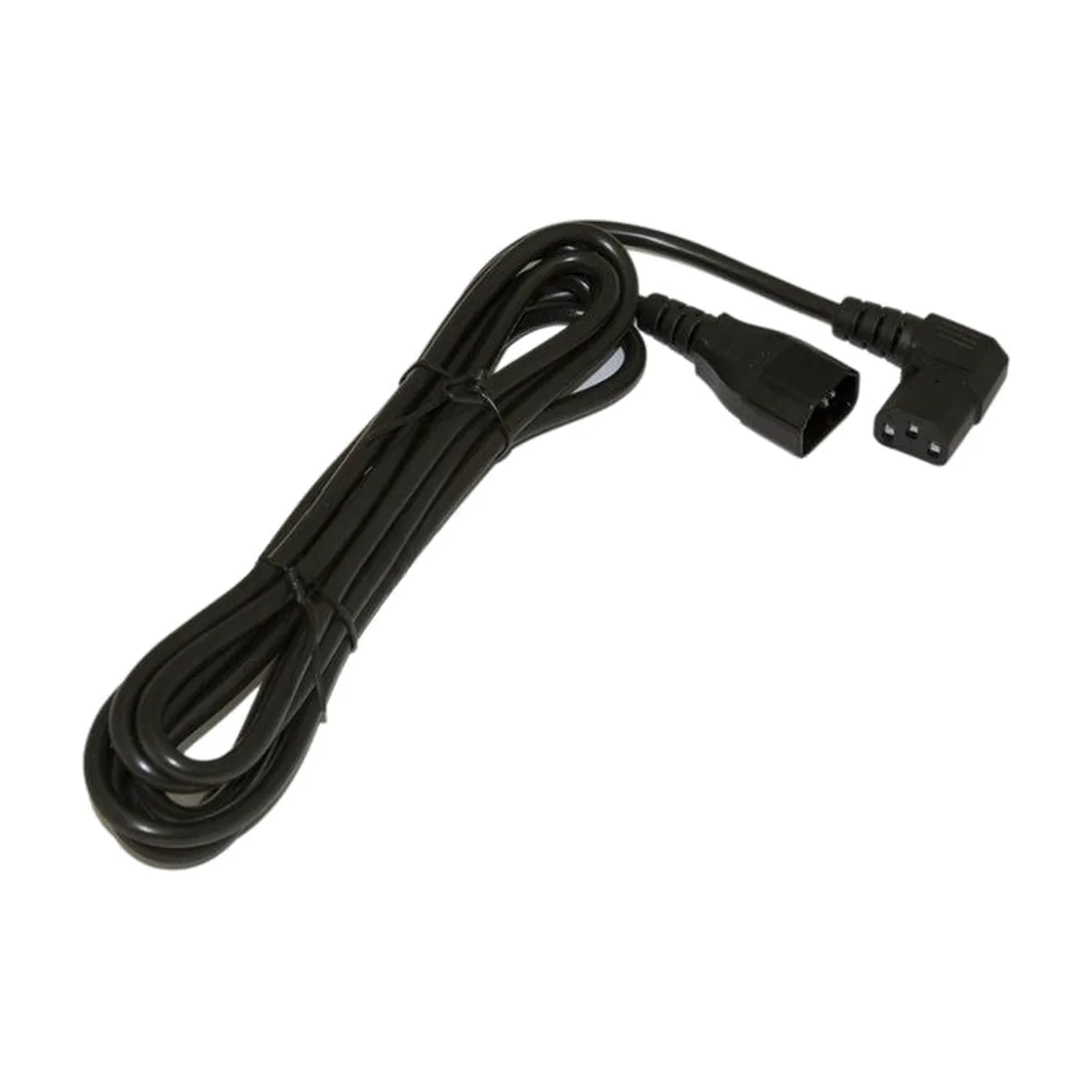 Кабель питания IEC 320 C19 - IEC 320 C20 (3x1.5), 16A, прямая вилка, 1м, черный Hyperline PWC-IEC19-IEC20-1.0-BK
