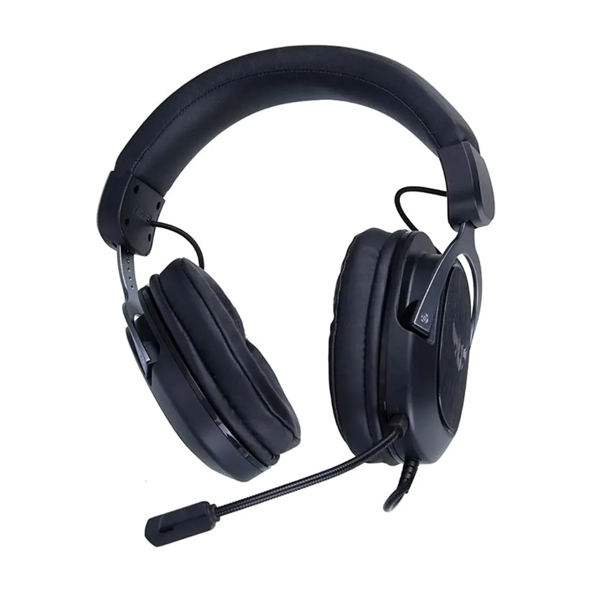 Гарнитура ASUS TUF Gaming H3 чёрный/серый, проводная, mini jack 3.5 мм, регулятор громкости, отключаемый микрофон