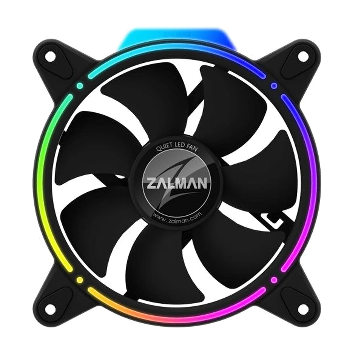 Вентилятор для корпуса Zalman ZM-RFD120A черный, 120 мм, 1500 об/мин, 25.6 дБ, 3 pin