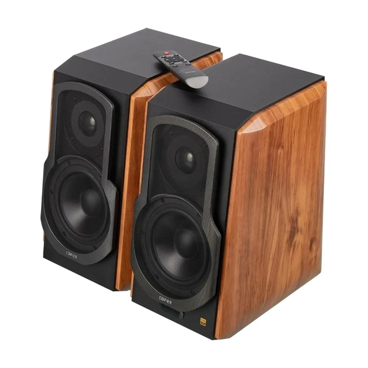 Акустическая система Edifier S1000MKII Brown (2.0,Bluetooth 5.0,ДУ,2x 25 Вт (ВЧ), 2x 35 Вт (СЧ/НЧ)