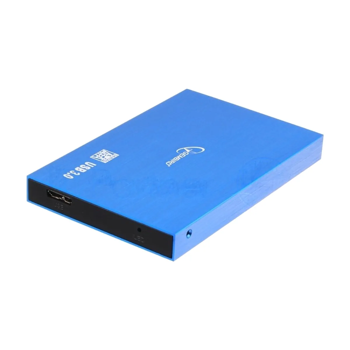 Внешний корпус 2.5" Gembird EE2-U3S-56, синий металлик, USB 3.0, SATA, алюминий